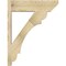 Ekena Millwork Olympic Slat Rough Sawn Outlooker, Douglas Fir, 8"W x 28"D x 36"H OUT08X28X36OLY06RDF - alternate 3